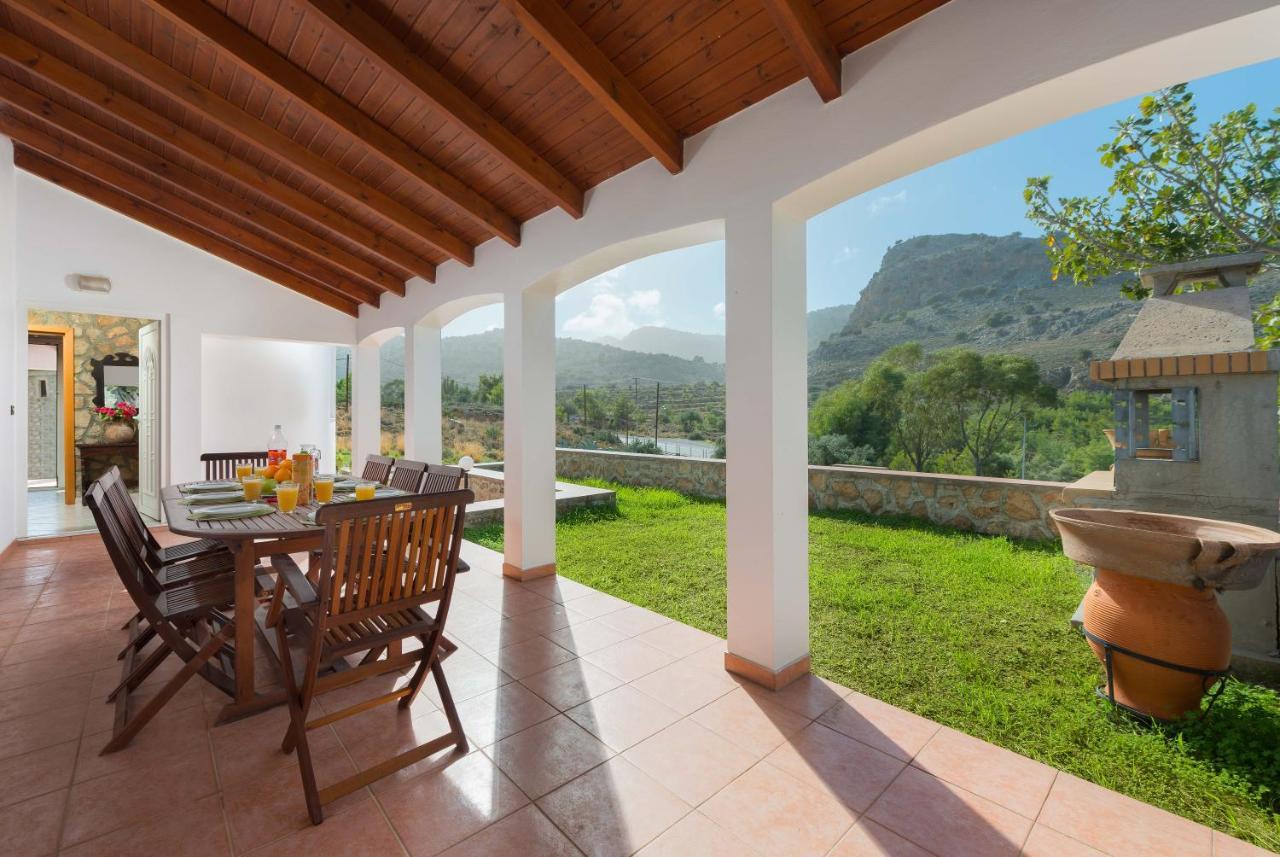 Villa Krokali Lindos Esterno foto