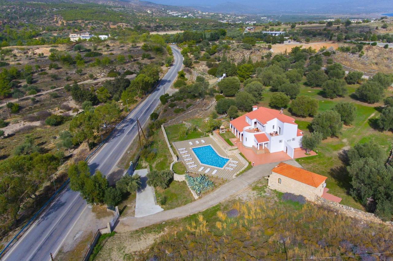Villa Krokali Lindos Esterno foto