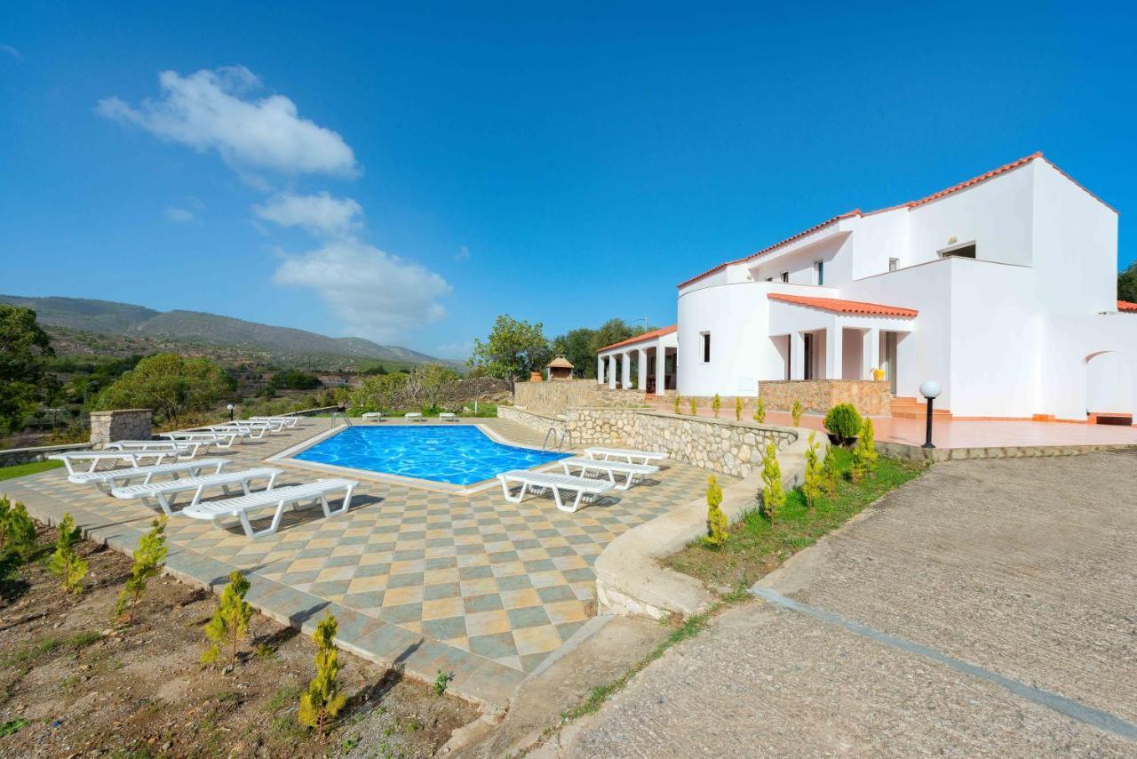 Villa Krokali Lindos Esterno foto